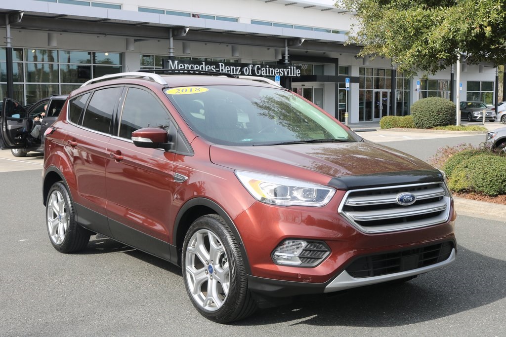 Pre-Owned 2018 Ford Escape Titanium 4D Sport Utility In Gainesville # ...