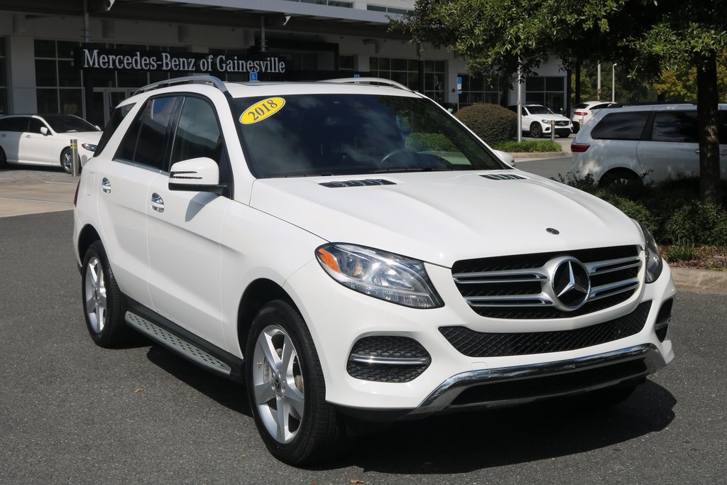 Certified Pre Owned 2018 Mercedes Benz Gle 350 Rwd Suv